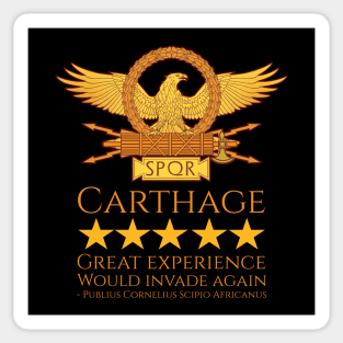 Scipio Africanus - Carthage - Ancient Roman History Meme Sticker